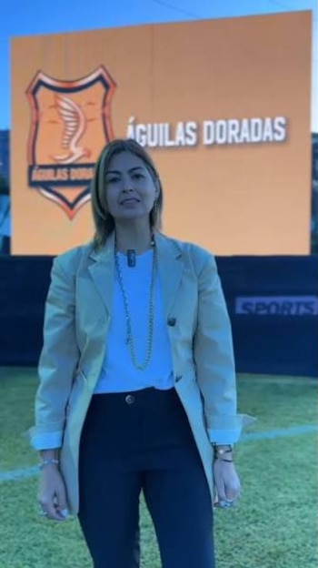 Paula Salazar asumió la presidencia de Águilas Doradas desde el pasado abril de 2015 - crédito Águilas Doradas