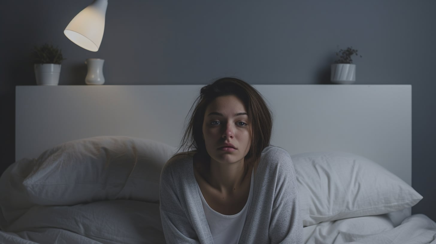 La ansiedad y los pensamientos intrusivos impiden que el 75% de las personas logren dormir de nuevo tras despertar a mitad de la noche (Imagen ilustrativa Infobae)