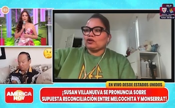 Susan Villanueva, hija de Melcochita,