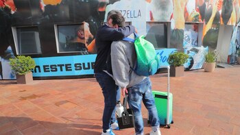 Las zapatillas del Chiqui Tapia,