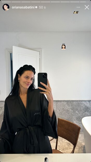 Oriana Sabatini mostró cómo se