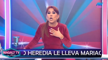 Magaly Medina vuelve renovada tras su paso por Chota: “Llego al estudio con el corazón rebosante de alegría”. Captura: Magaly TV La Firme.