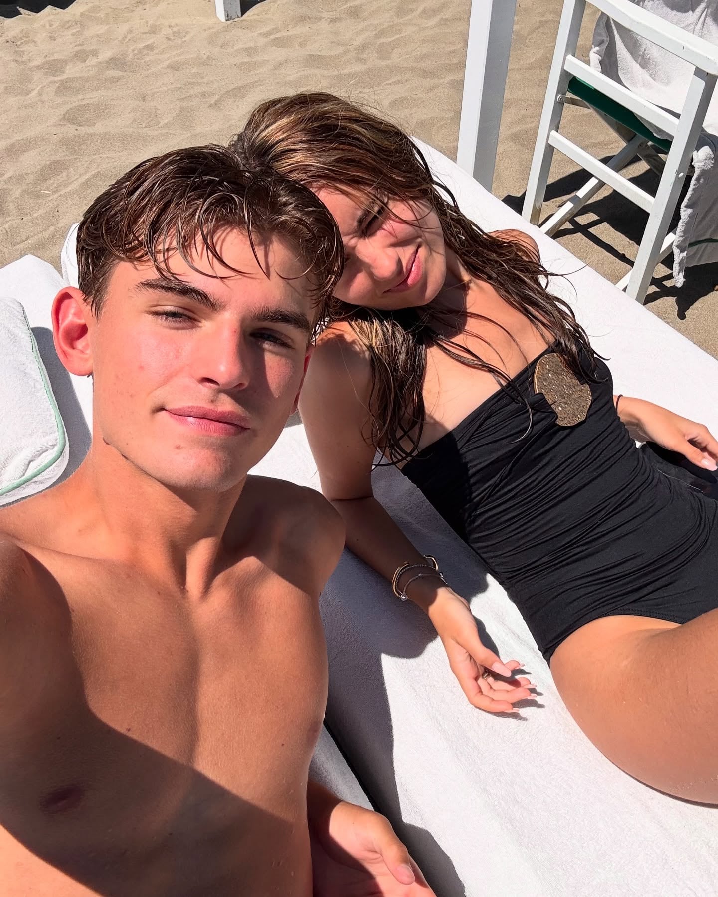 Una de las primeras fotos publicadas por la pareja en redes (Créditos: @emmaramirezz_/Instagram)