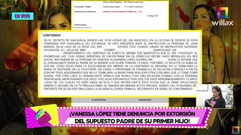 Vanessa López contó que DJ