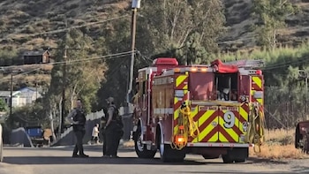 Un incendio avanza en California, obliga a evacuar viviendas y deja 57 hectáreas afectadas