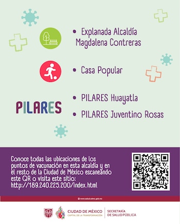 Personal de salud aplica la