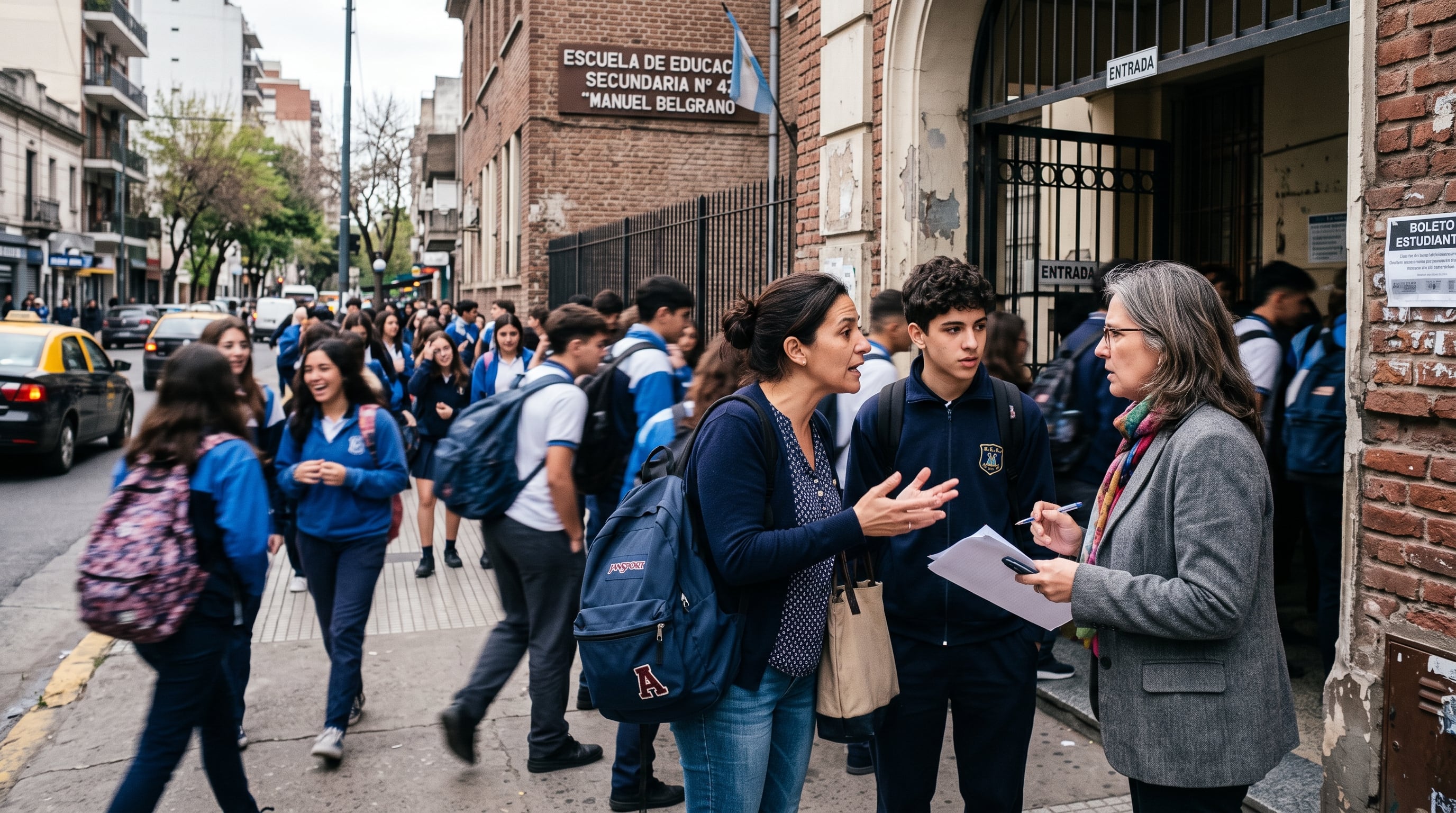 Para los especialistas, la falta de respaldo de las familias a las decisiones de la escuela es uno de los factores que debilitan la autoridad docente y dificultan sostener reglas comunes en el aula. (Imagen Ilustrativa Infobae)