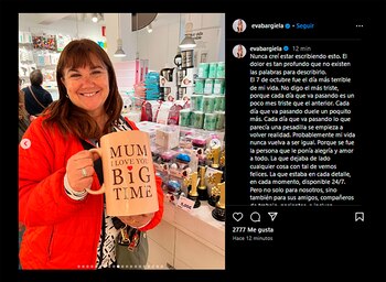 En octubre de 2024, Bargiela