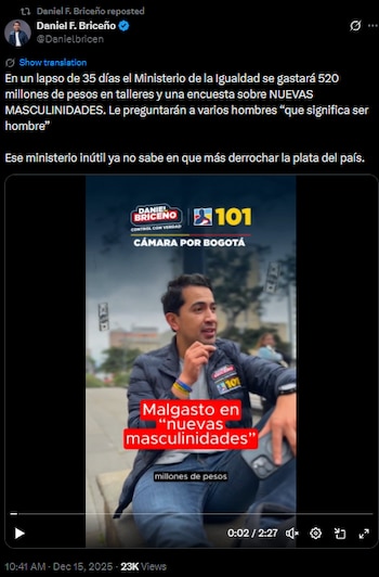 Críticas al gasto del Ministerio