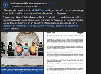 Parte de lo informado a