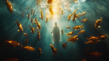 'Los peces en el río'