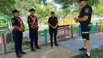 Dos aspirantes a policía de