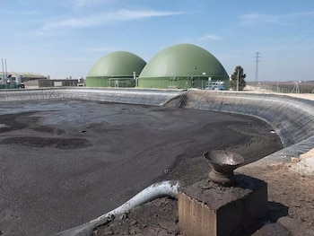 Imagen de archivo de una planta de biogás. (Stop Ganadería Industrial)