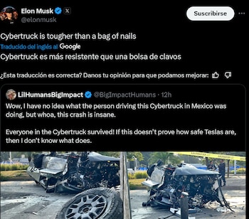 Elon Musk reacciona a los