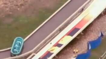 Una imagen tras el accidente