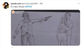 Usuarios reaccionan a un escena