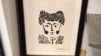 Un Picasso original, robado hace 8 años, fue encontrado colgado en un apartamento vacío por el propietario de Milwaukee