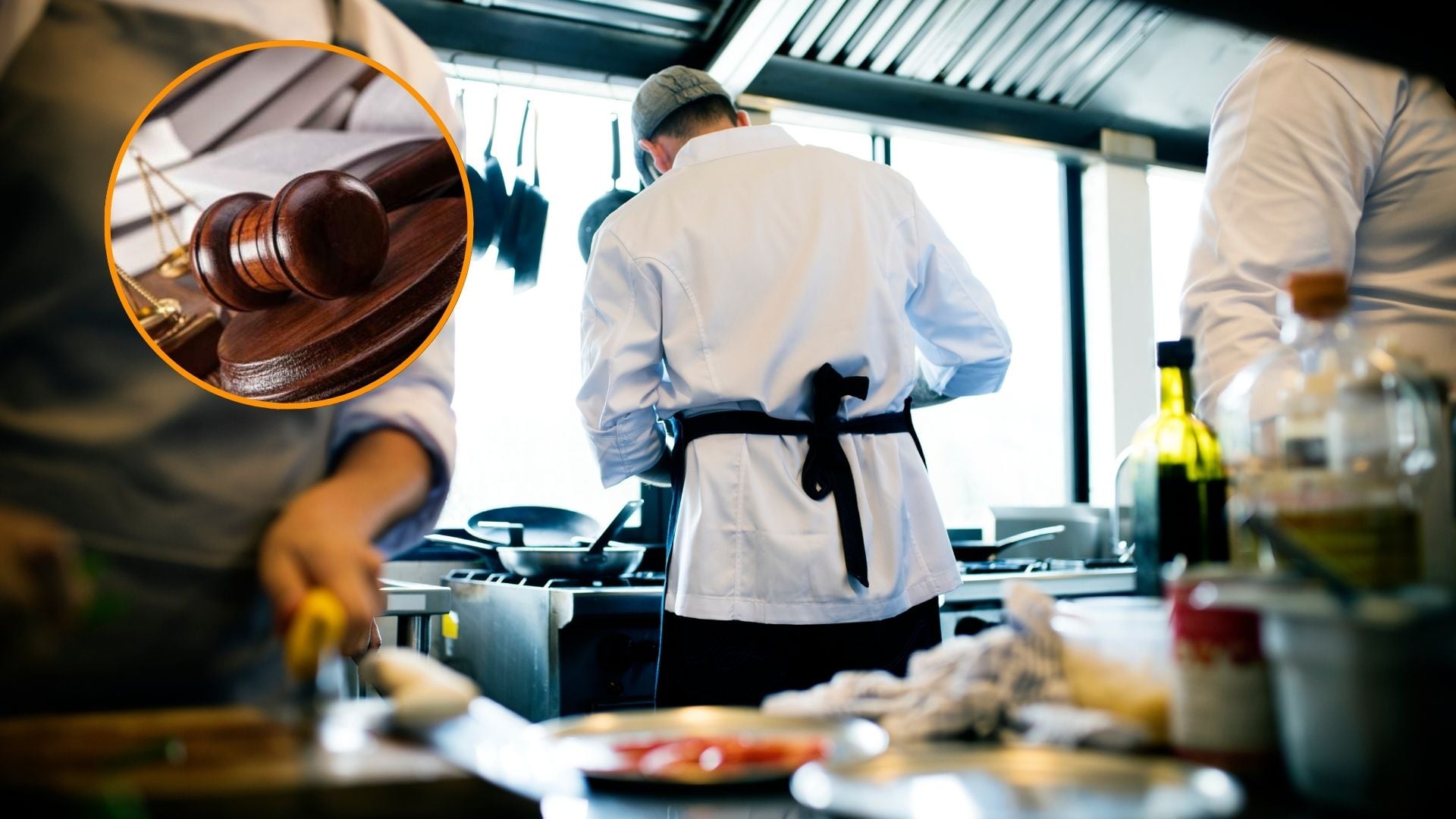Un ayudante de cocina se corta en dos dedos con una taza y pide la incapacidad permanente: el tribunal lo rechaza aunque admite que ha perdido movilidad