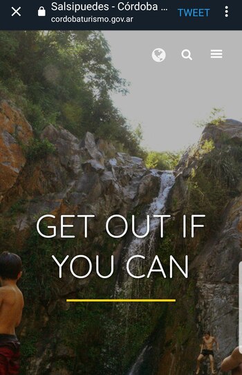 Las famosas “Sierras Chicas” fueron