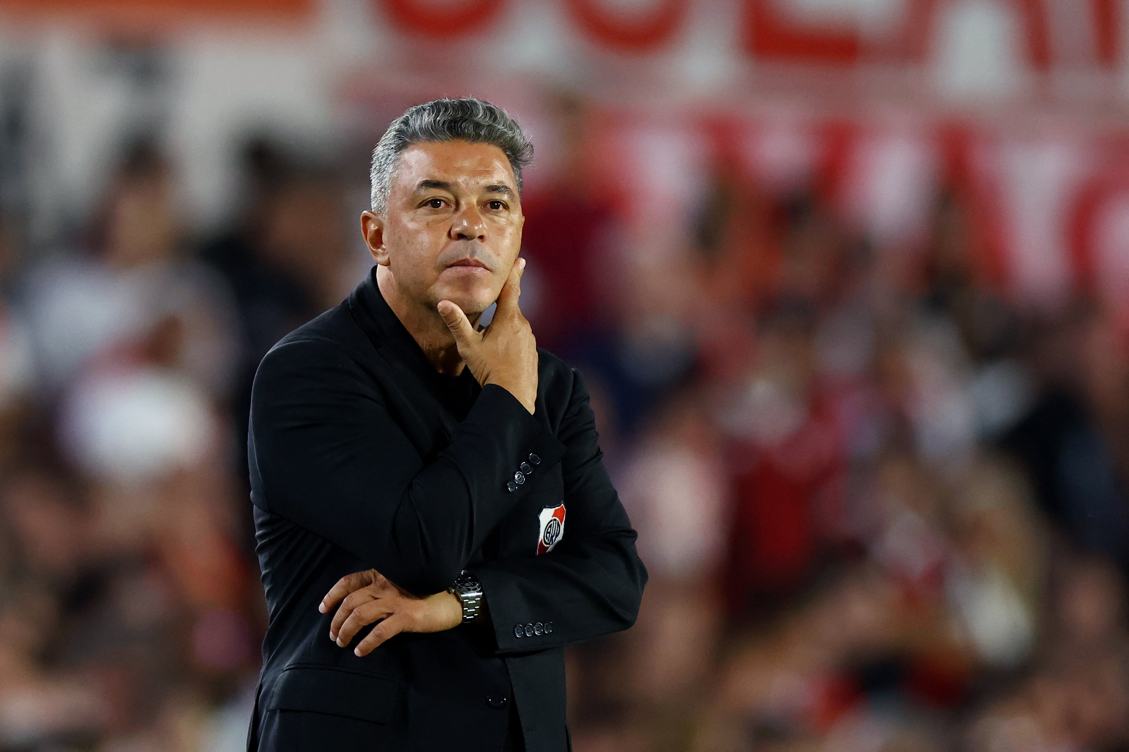 El Muñeco está sin trabajo desde el final de su segundo paso por River Plate (REUTERS/Agustin Marcarian)