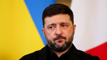 El presidente Zelensky convocó una
