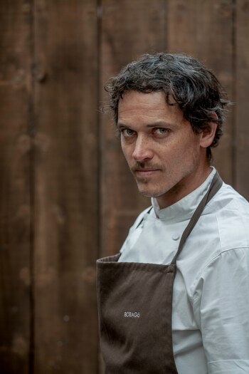 Rodolfo Guzmán y su enérgico