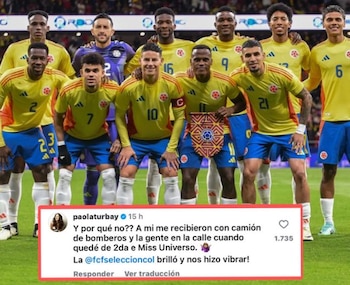 La reacción de Paola Turbay