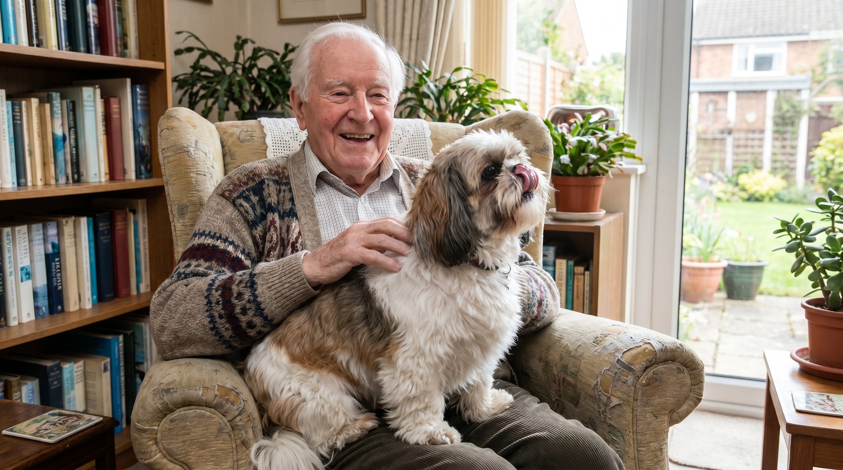 Un metaanálisis publicado en la revista Geriatric Nursing confirmó que la terapia asistida con animales disminuye los síntomas de depresión en pacientes con Alzheimer. (Imagen Ilustrativa Infobae)