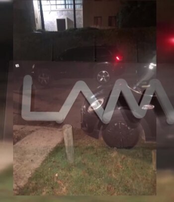 El auto de Lucía Celasco