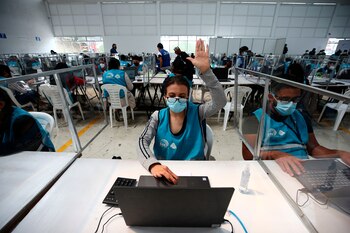 Personal del Consejo Nacional Electoral