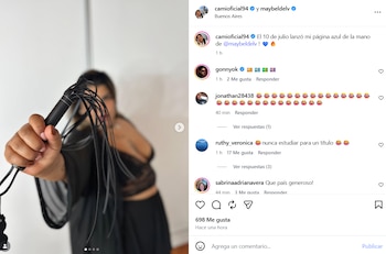 Camilota confirmó su ingreso a OnlyFans y anunció que lanzará su página azul el 10 de julio