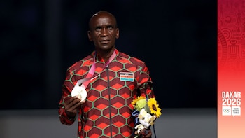 29/09/2026 El bicampeón olímpico de maratón Eliud Kipchoge, nombrado embajador mundial de los JOJ de Dakar.
ESPAÑA EUROPA MADRID DEPORTES
COI