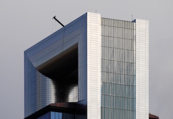 Cima de la Torre Moeve, en el complejo de las Cuatro Torres de Madrid. (Wikipedia)