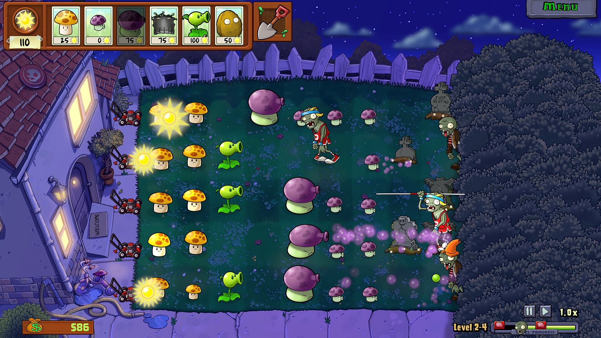 Plants vs. Zombies: Replanted, de PopCap Games.
