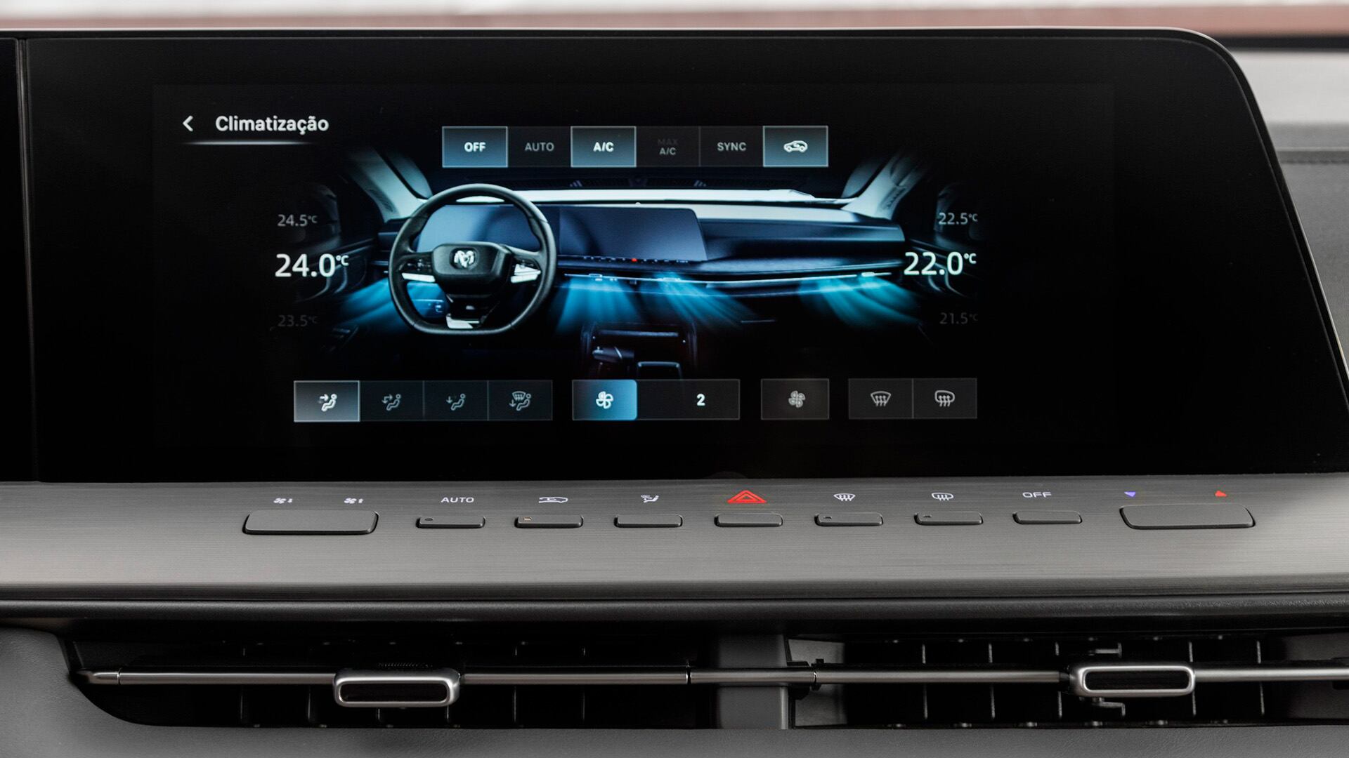 Pantalla multifunción de 12,3