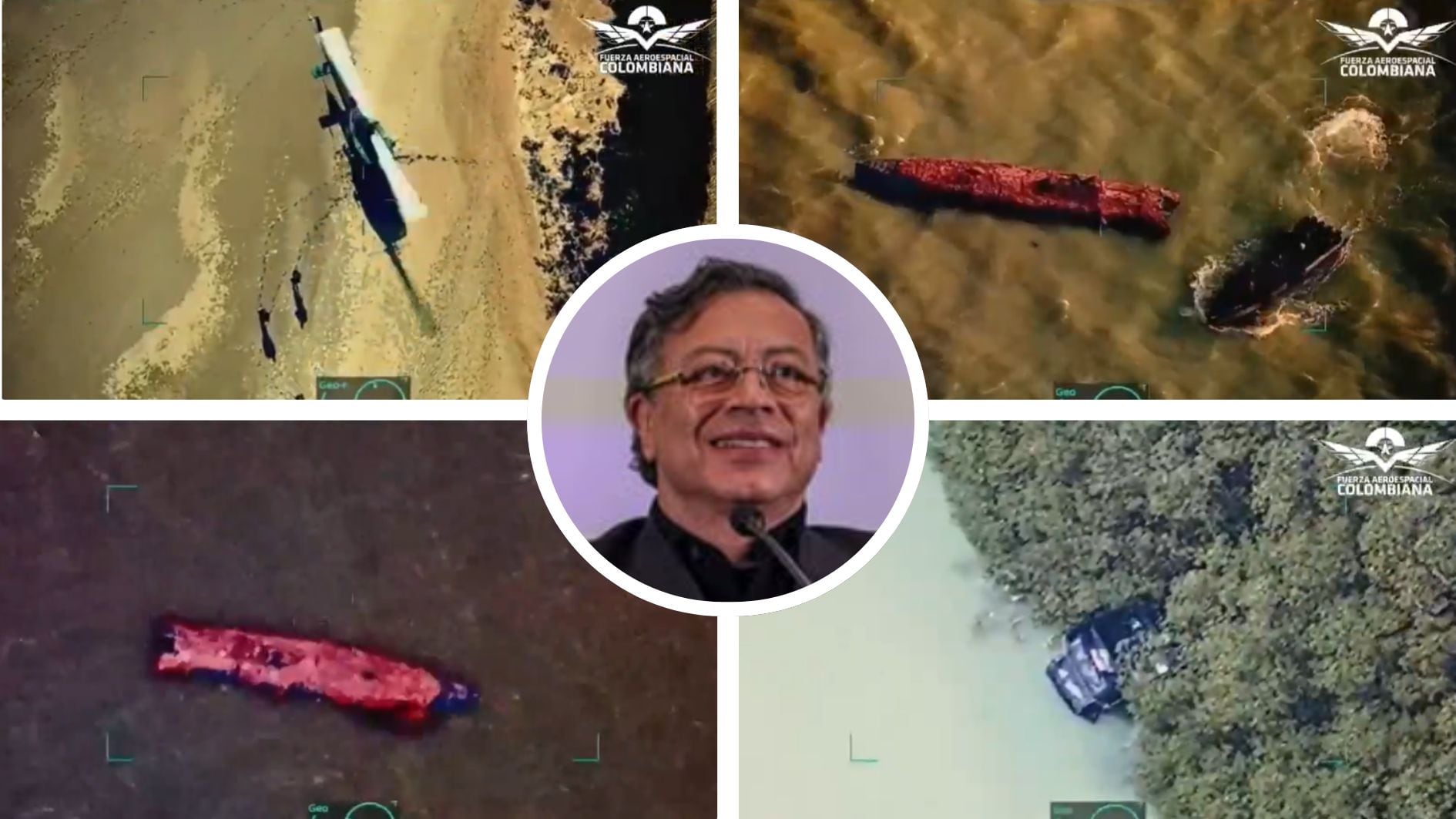 Petro volvió a sacar pecho en lucha antidrogas por incautación de cocaína hecha por la FAC en el mar Caribe: “Esta es la forma”
