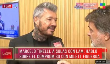 Marcelo Tinelli se pronuncia sobre