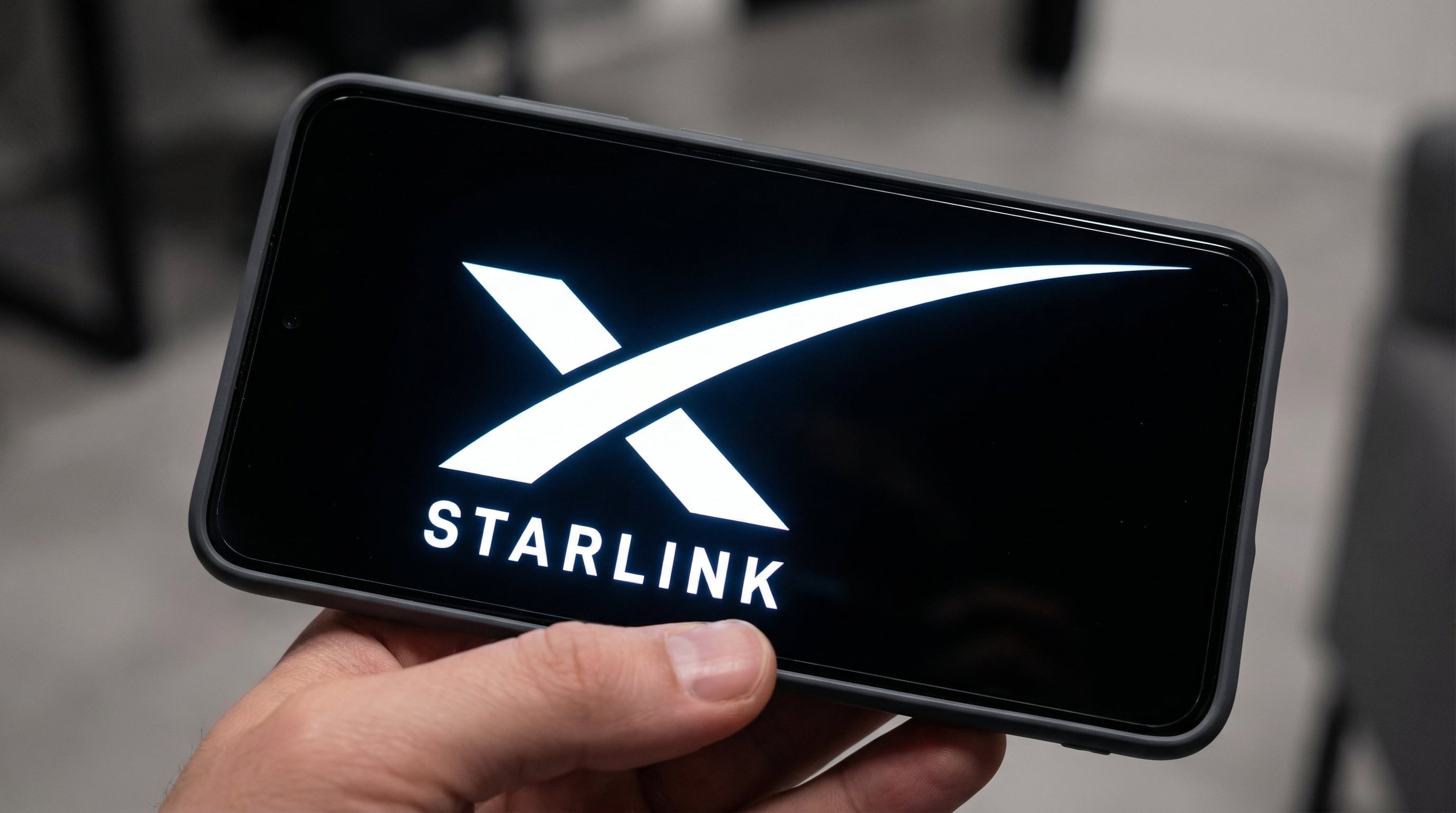 El logotipo de Starlink, la empresa de internet satelital de SpaceX (Imagen Ilustrativa Infobae)