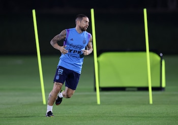 Papu Gómez se entrenó con