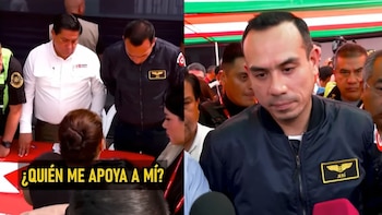 Esposa de chofer víctima de