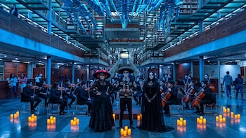 Cine de terror, leyendas mexicanas, conciertos y literatura gótica: la Biblioteca Vasconcelos lanza su cartelera de Día de Muertos