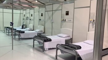 El hospital que funciona en