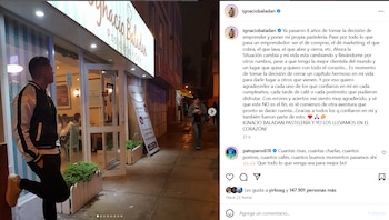 Ignacio Baladán cierra su pastelería