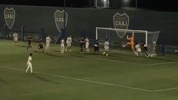 El golazo olímpico de una de las joyas Boca Juniors en el Torneo de Reserva: “Qué talento”
