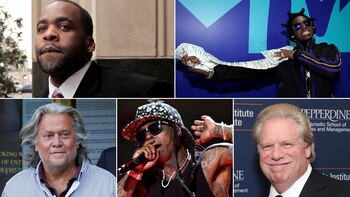 Políticos, empresarios, artistas y un