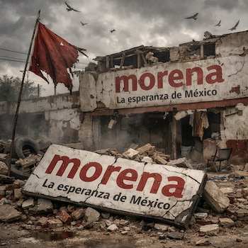AMLO acusa intentos de debilitar a Morena desde Estados Unidos. (Imagen Ilustrativa Infobae)
