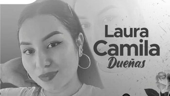 Acosador asesinó a la joven Laura Camila Dueñas, en su lugar de trabajo y frente a sus amigos. Archivo particular.