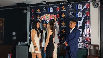 Erika “Dinamita” Cruz e Isis “La Emperatriz” Vargas se ven las caras por primera vez rumbo al título latino supergallo de la OMB