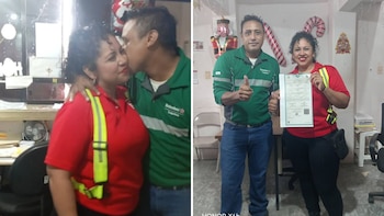 Ex esposos celebran su divorcio