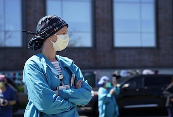 Una profesional de la salud